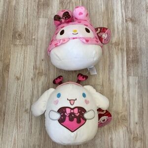 Squishmallows Hello Kitty 2024 Valentine's Day Cinnamoroll 8-inch Plush